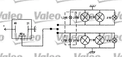 Modul semnalizare VALEO 641422