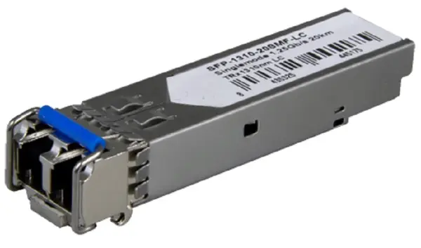 Modul SFP Single Mode 2 Fibre Gigabit max 20KM 2 con X LC, Safer SFP-1310-20SMF-LC
