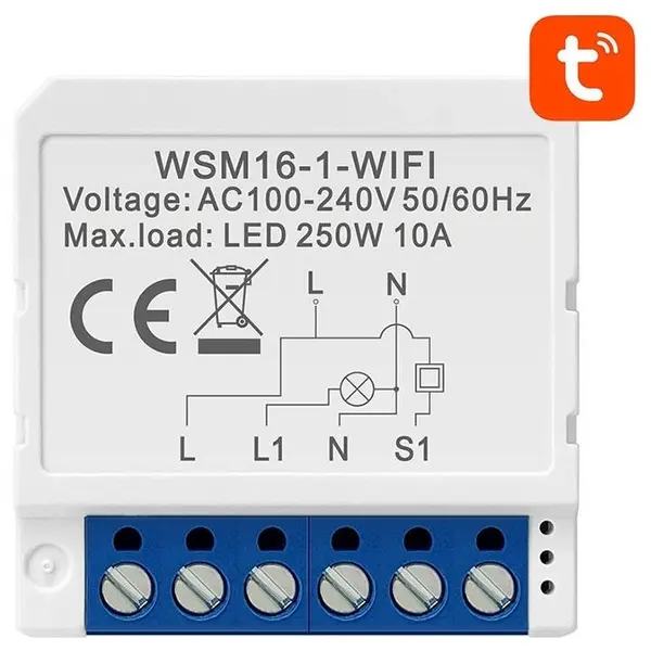 Modul Smart Switch WiFi Avatto WSM16-W1 TUYA INN-047961