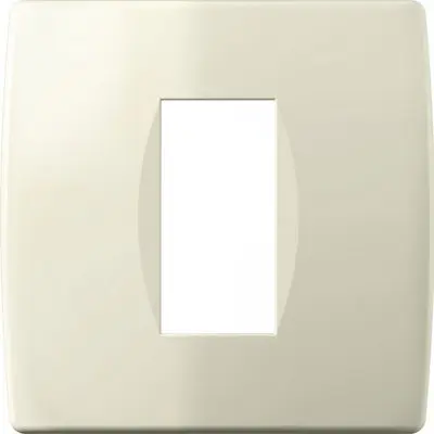 Modul Soft Rama 1/2M IP20 Crem, TEM Modul TEM-OS10IW-U