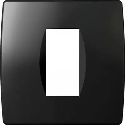 Modul Soft Rama 1/2M IP20 Negru, TEM Modul TEM-OS10NB-U