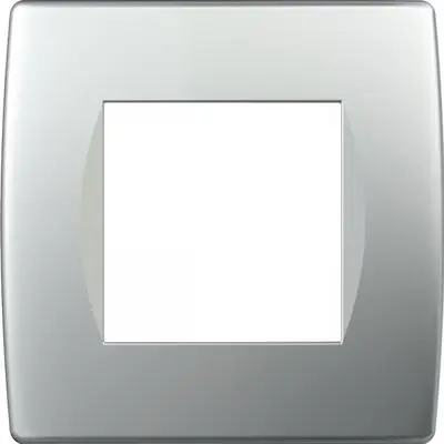 Modul Soft Rama 2M IP20 Argintiu, TEM Modul TEM-OS20ES-U