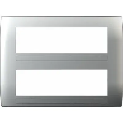 Modul Soft Rama 2x7M IP20 Argintiu, TEM Modul TEM-OS72ES-U