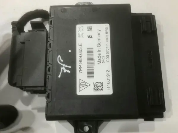 Modul start stop 7PP959663E Porsche Cayenne (2010-2014) 3.0 tdi CRCA 245 cp
