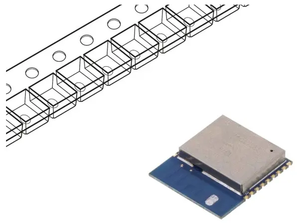 Modul: WiFi PCB FTP,HTTP,IEEE 802.11b/g/n,IPv4,TCP,UDP SMD