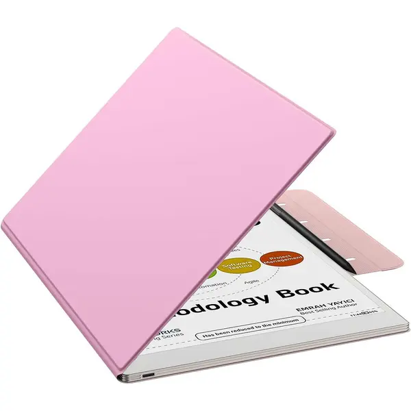 Moko Husa MoKo Book Folio pentru Remarkable Paper Pro 11.8, Magnetic, Roz