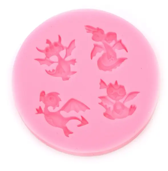Mold de silicon (formă) Em Art - Dragoni, 80 x 10 mm