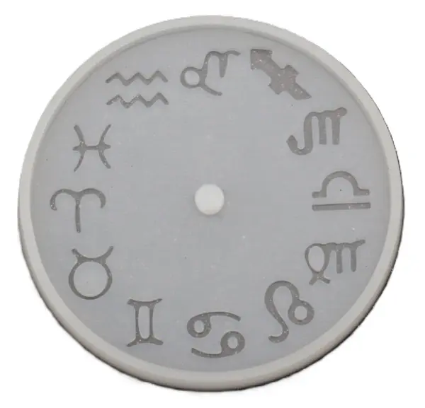 Mold de silicon (formă) Em Art - Semne zodiacale, 105 x 8 mm