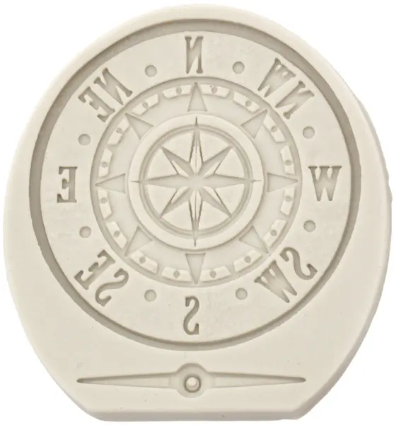 Mold din silicon (formă) Em Art - Busolă, 83 x 89 x 7 mm