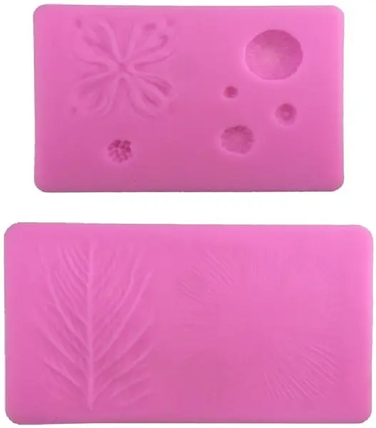 Mold din silicon (formă) Em Art – Floare, 2 piese, 160/184 x 112 x 1 mm