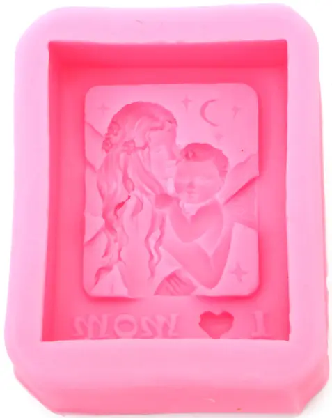 Mold din silicon (formă) Em Art - I Love Mom, 74 x 92 x 26 mm