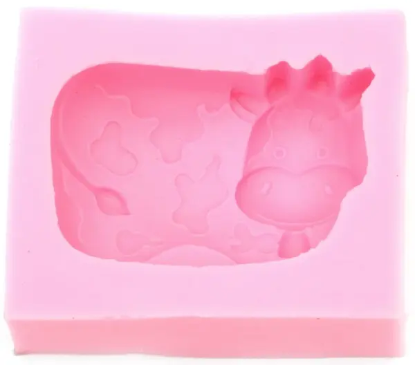 Mold din silicon (formă) Em Art – Vacă, 85 x 68 x 34 mm