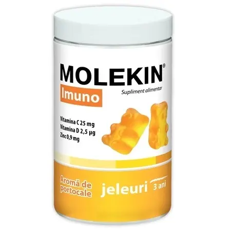 Molekin Imuno 3 ani+, 60 jeleuri gumate, Zdrovit