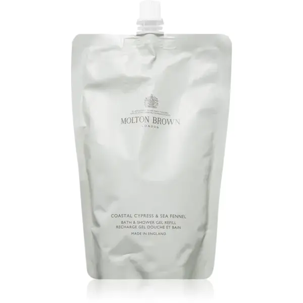Molton Brown Coastal Cypress & Sea Fennel gel de dus revigorant pentru bărbați 400 ml