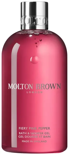 Molton Brown Gel de duș Fiery Pink Pepper, 300 ml