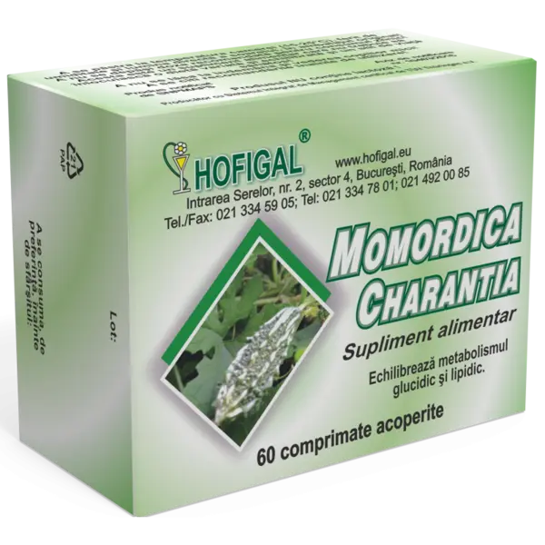 Momordica Charantia 60 comprimate