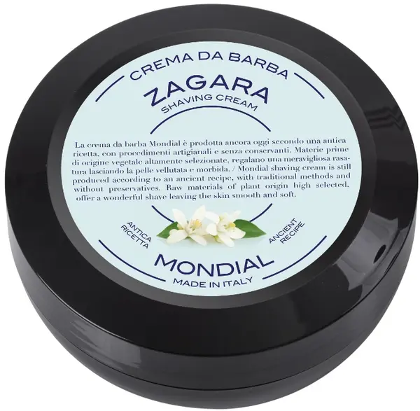 Mondial 1908 Cremă de bărbierit cu parfum de floare de portocal, 75 ml