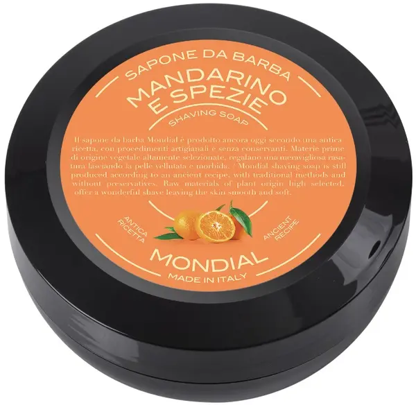 Mondial 1908 Săpun de ras, cu parfum de mandarină și condimente, 60 g