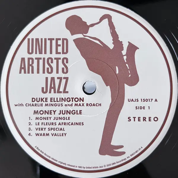 Money Jungle - Vinyl | Duke Ellington, Charlie Mingus, Max Roach