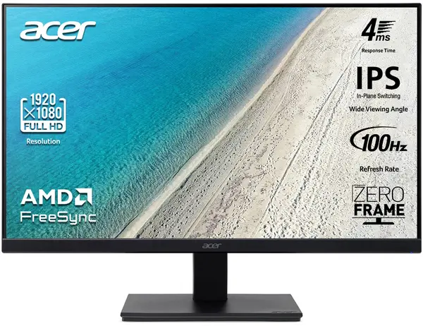 Monitor Acer - Vero V227QE3biv, 21.5'', FHD, IPS, 100Hz, FreeSync