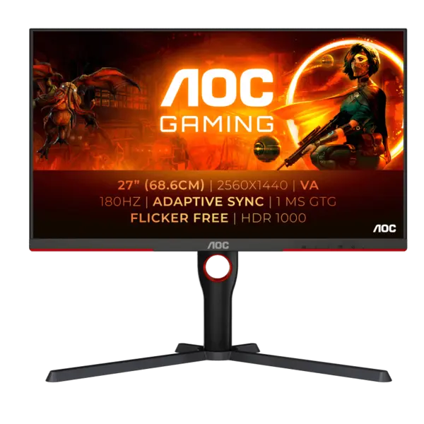 Monitor AOC 27 Q27G3XMN/BK Monitor AOC 27` Q27G3XMN/BK