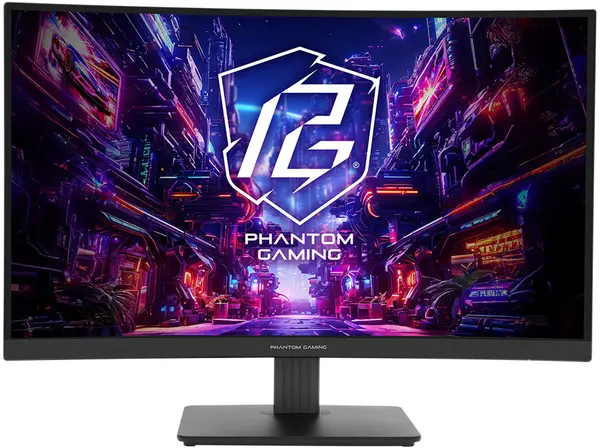 Monitor de gaming Asrock - Phantom PG27QRT1B, 27'', 180Hz, 1ms, VA