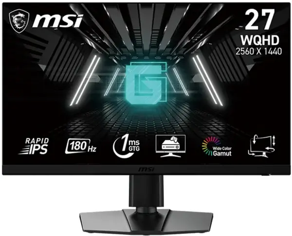 Monitor de gaming MSI - G272QPF E2, 27'', 180Hz, 1ms, Adaptive-Sync