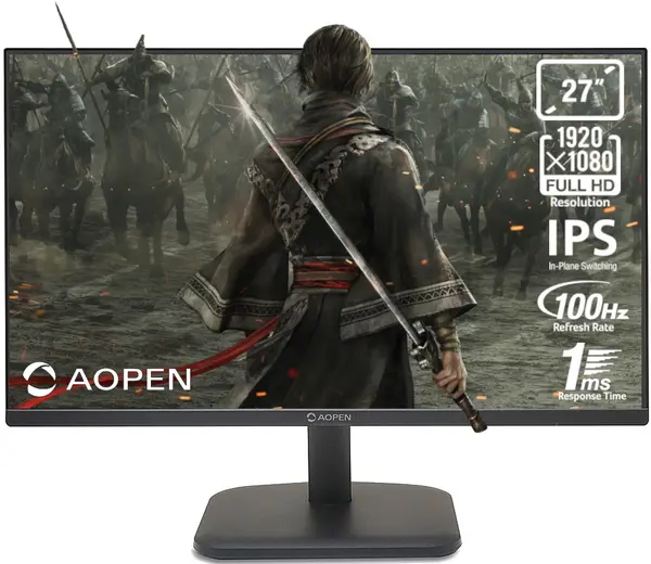 Monitor gaming Acer - AOPEN 27CL1Ebmix, 27'', FHD, 100Hz, 1ms