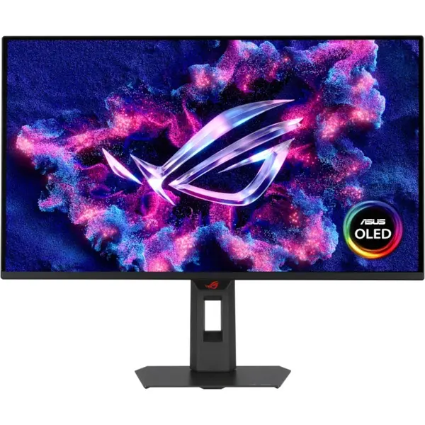 Monitor gaming Asus ROG Strix XG27AQDMES, 26.5", QD-OLED, 240Hz, 0.03ms GtG, A.I. Assistant Technology, Adaptive-Sync, AMD FreeSync Premium, Shadow Boost, DisplayPort, HDMI, Negru
