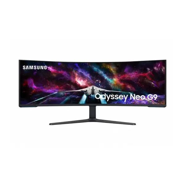 Monitor Gaming Curbat LED VA Samsung Odyssey Neo G9 57", 32:9, Dual UHD, Pivot, alb