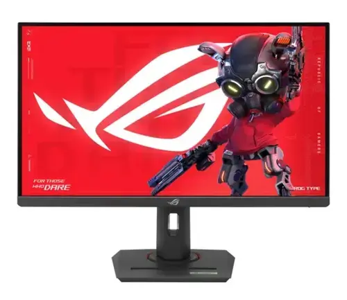 Monitor Gaming Fast IPS LED ASUS ROG Strix 27inch XG27ACMS, QHD (2560 x 1440), HDMI, DisplayPort, Pivot, 320 Hz, 0.3 ms (Negru)