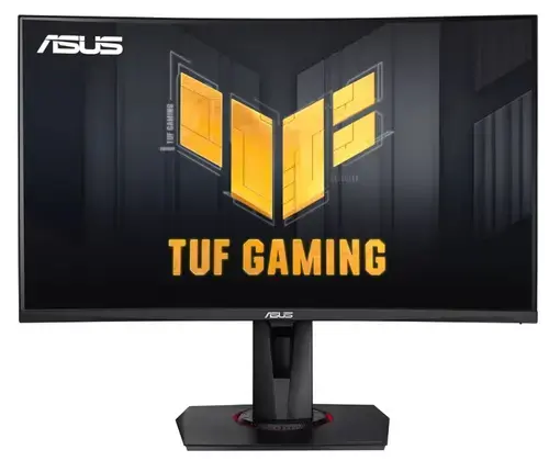 Monitor Gaming IPS LED ASUS TUF 27inch VG27VQM, Full HD (1920 x 1080), HDMI, DisplayPort, AMD FreeSync, Ecran Curbat, Pivot, Boxe, 240 Hz, 1 ms (Negru)
