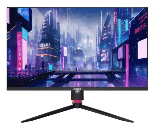 Monitor Gaming IPS LED Dahua 27inch DHI-LM27-E331A, QHD (2560 × 1440), HDMI, DisplayPort, Boxe, 180 Hz (Negru)