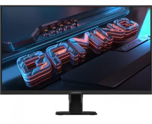 Monitor Gaming IPS LED Gigabyte 27inch GS27FA, Full HD (1920 x 1080), HDMI, DisplayPort, 180 Hz, 1 ms (Negru)