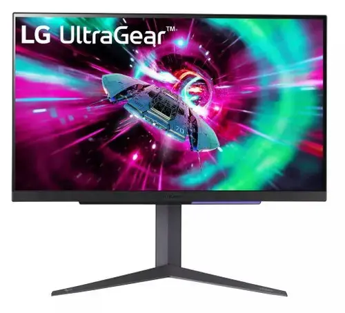 Monitor Gaming IPS LED LG 27inch 27GR93U-B, UHD (3840 x 2160), HDMI, DisplayPort, 144 Hz, 1 ms (Negru)
