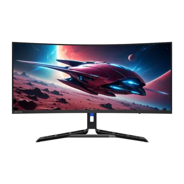 Monitor gaming LED Lenovo Legion R34w-30, Curbat, 34 inch, UWQHD, VA, 0.5 ms, 180 Hz, HDR, FreeSync Premium