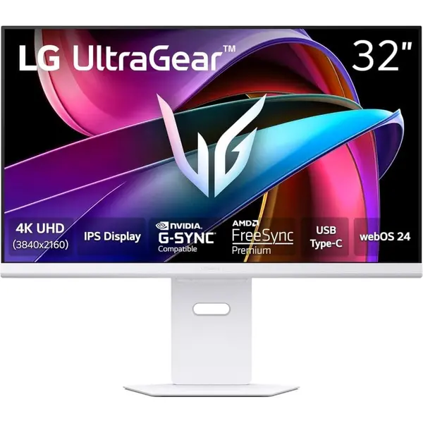 Monitor gaming LG - UltraGear 32G810SA-W, 31.5'', 144Hz, 1ms, IPS, Alb