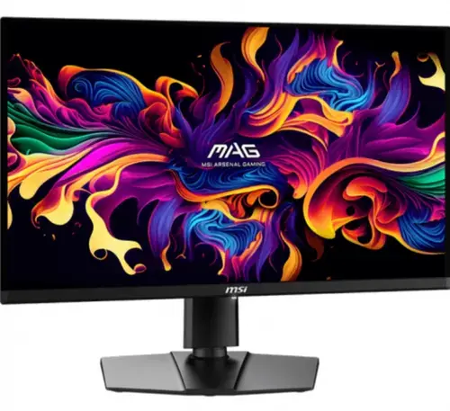 Monitor Gaming MSI MAG 26.5inch 271QPX QD-OLED E2, WQHD (2560 x 1440), HDMI, DisplayPort, Pivot, 240 Hz, 0.03 ms (Negru)