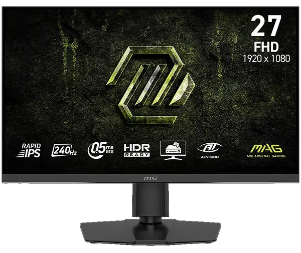 Monitor gaming MSI – MAG 272PF X24, 27'', 240Hz, 0.5ms, FreeSync