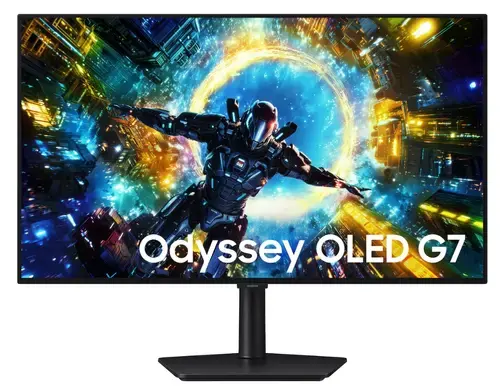Monitor Gaming OLED Samsung 32inch LS32HG730SUXEN, UHD (3840 x 2160), HDMI, DisplayPort, Pivot, 0.03 ms (Negru)