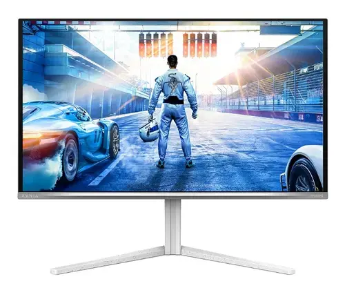 Monitor Gaming QD OLED Philips 27inch 27M2N6501L/00, QHD (2560 x 1440), HDMI, DisplayPort, Pivot, 240 Hz, 0.03 ms (Alb)