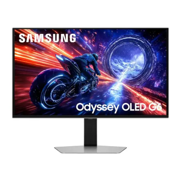 Monitor gaming Samsung Odyssey OLED G6, 27", QHD, 500Hz, 0.03ms, FreeSync Premium Pro, G-Sync, Flicker Free, Argintiu