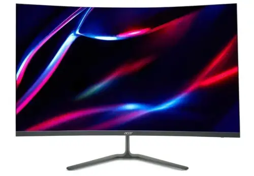 Monitor Gaming VA LED Acer 31.5inch ED320QW0bmiipx, Full HD (1920 x 1080), HDMI, DisplayPort, Ecan curbat, Boxe, 240 Hz, 4 ms (Negru)