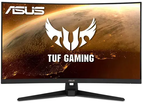 Monitor Gaming VA LED ASUS 31.5inch VG328H1B, Full HD (1920 x 1080), VGA, HDMI, Ecran Curbat, Boxe, 165 Hz, 1 ms (Negru)
