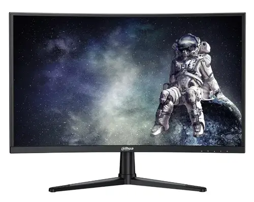 Monitor Gaming VA LED Dahua 23.6inch LM24-E240C, Full HD (1920 x 1080), HDMI, DisplayPort, Ecran curbat, 240 Hz, 1 ms (Negru)