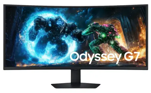 Monitor Gaming VA LED Samsung 40inch LS40FG756EUXEN, 5120 x 2160, HDMI, DisplayPort, Ecran curbat, 180 Hz, 1 ms (Negru)