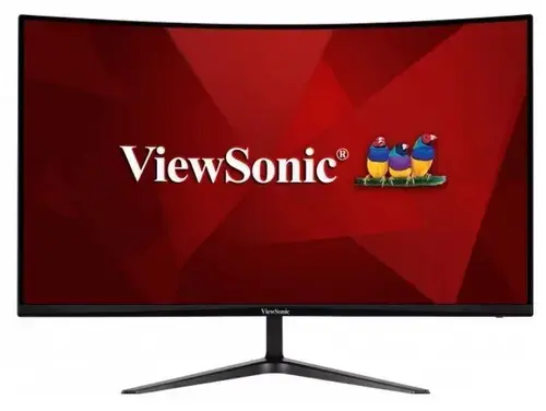 Monitor Gaming VA LED ViewSonic 31.5inch VX3218-PC-MHD, Full HD (1920 x 1080), HDMI, DisplayPort, Ecran Curbat, Boxe, 165 Hz, 1 ms (Negru)