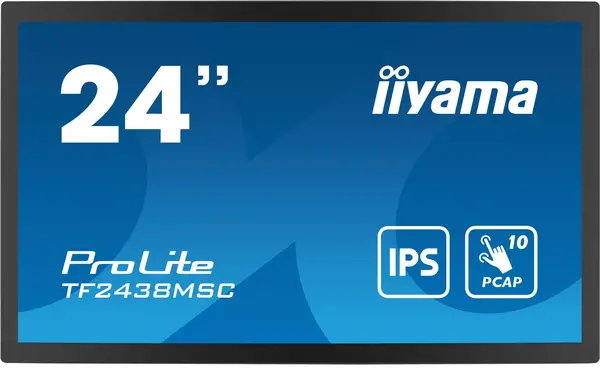Monitor IIYAMA - TF2438MSC-B1, 23.8'', FHD, IPS, Touch, negru