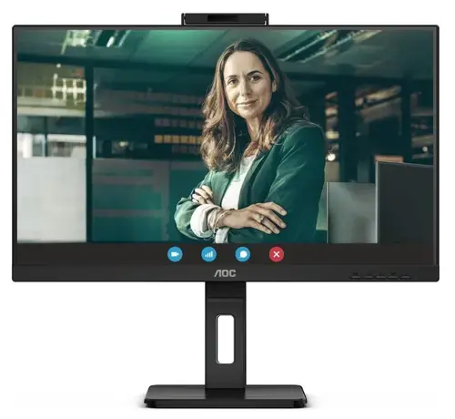 Monitor IPS LED AOC 27inch Q27P3CW, QHD (2560 x 1440), HDMI, DisplayPort, Boxe, Pivot (Negru)