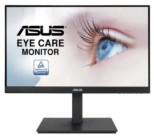 Monitor IPS LED ASUS 21.5inch VA229QSB, Full HD (1920 x 1080), VGA, HDMI, DisplayPort, AMD FreeSync, Pivot, Boxe (Negru)